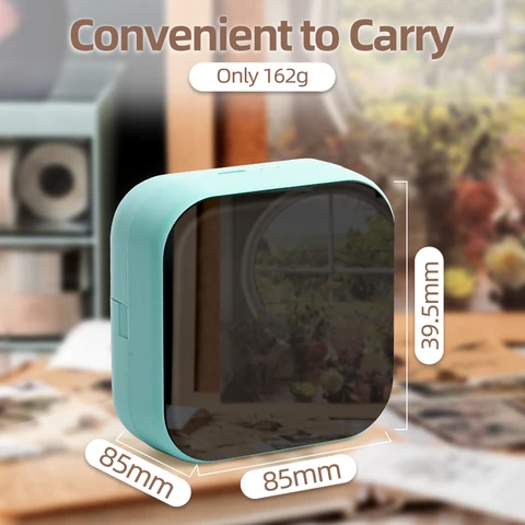 Портативный мини-Термопринтер для этикеток Phomemo M02X с Mirro-дизайном, 57 мм, беспроводной Bluetooth-принтер для мобильного телефона, карманный принтер