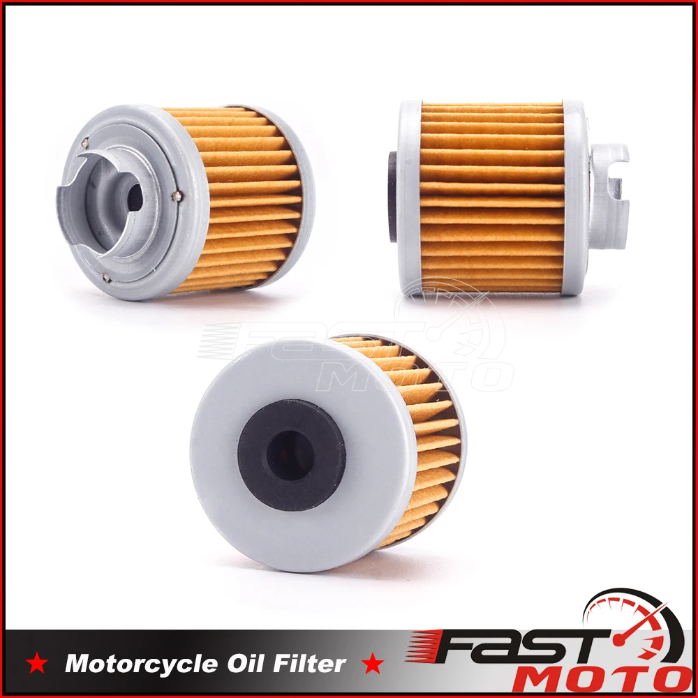 

3pcs Motorcycle Oil Filter Engine Filter For Takegawa Kitaco Zongshen ZS190 YX 150/160 Pitster Pro 190 Engines Piranha 150 190