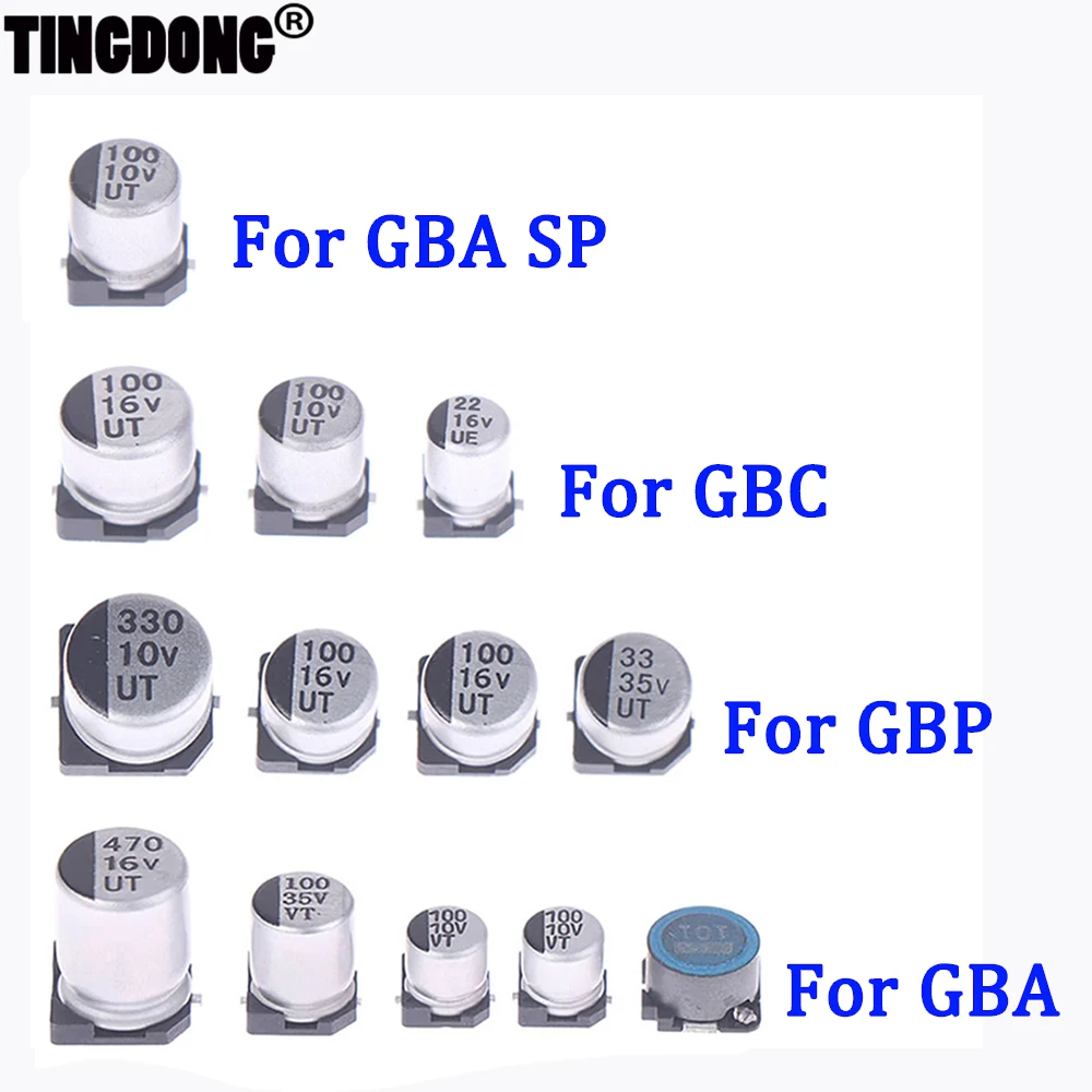 Конденсатор материнской платы Gameboy Advance GBA для Color Pocket GBC GBP SP