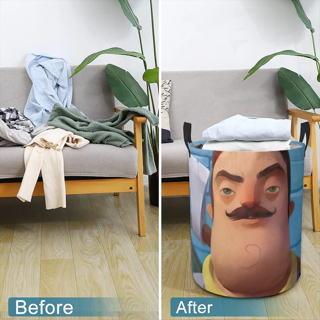 Hello мой сосед корзина для грязного белья органайзер одежды складное ведро