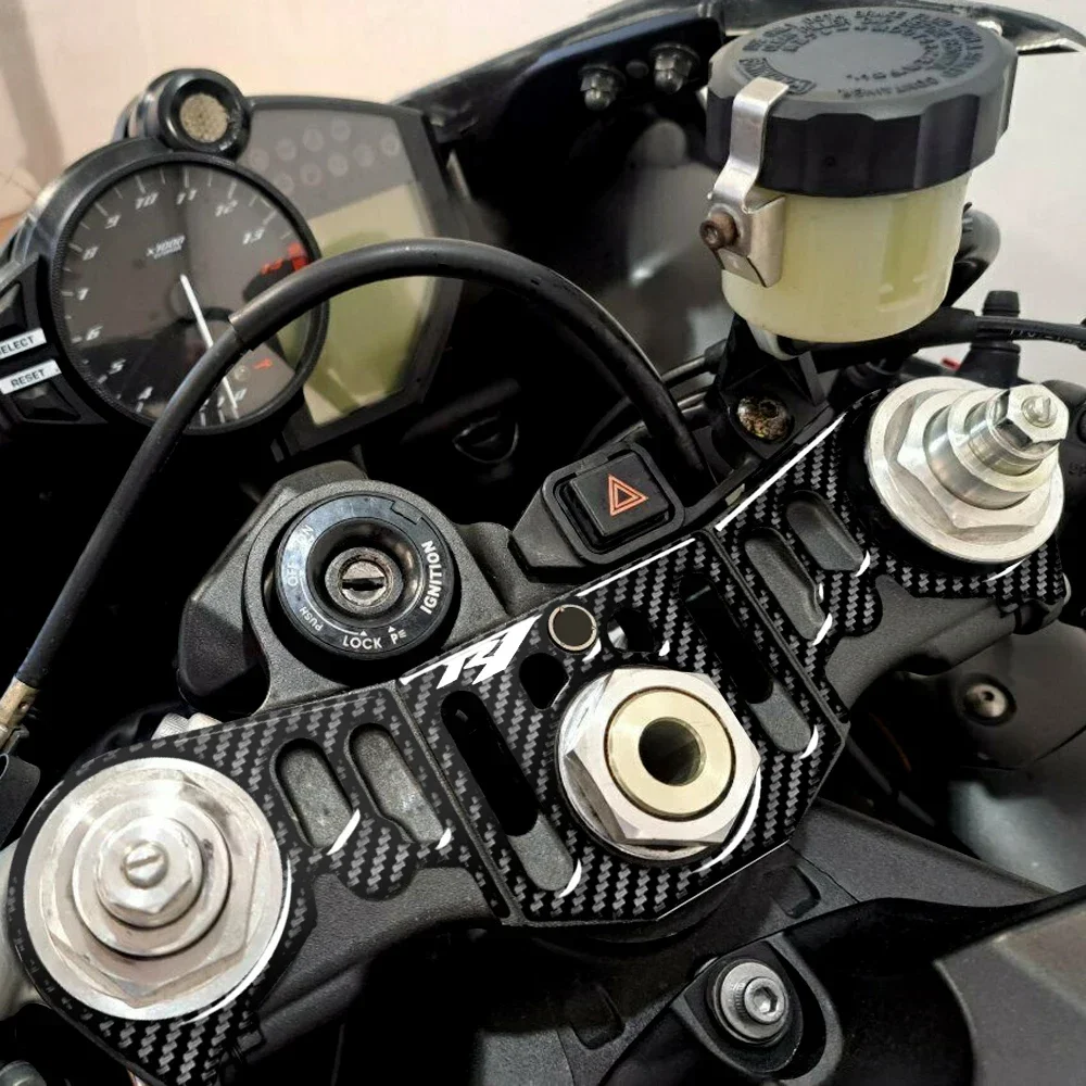 Защитная Наклейка на мотоцикл Carbon-Look Yoke для YZF R1 2012-2014