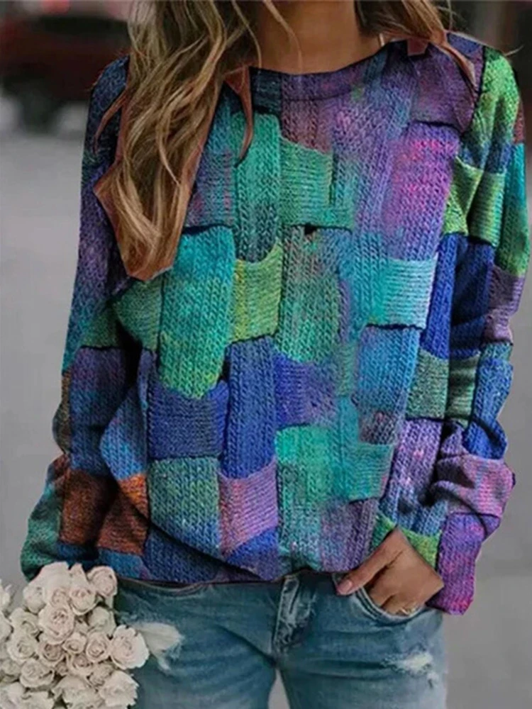 Женская винтажная блузка