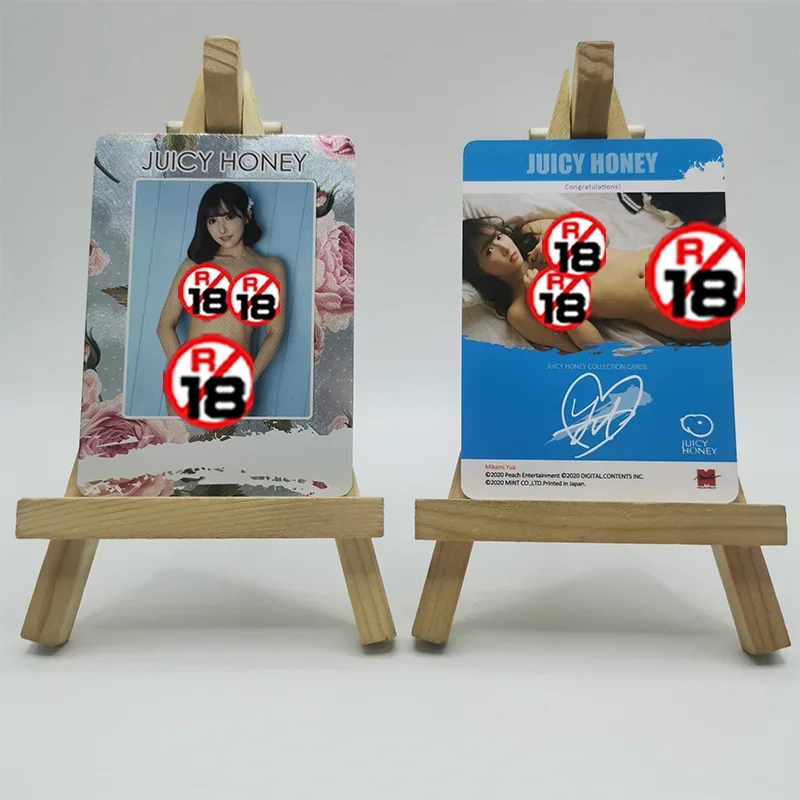 В наличии 1 шт./компл. сексуальная карта AV Signature Girl ACG женское порно Mikami Yua Idol фото