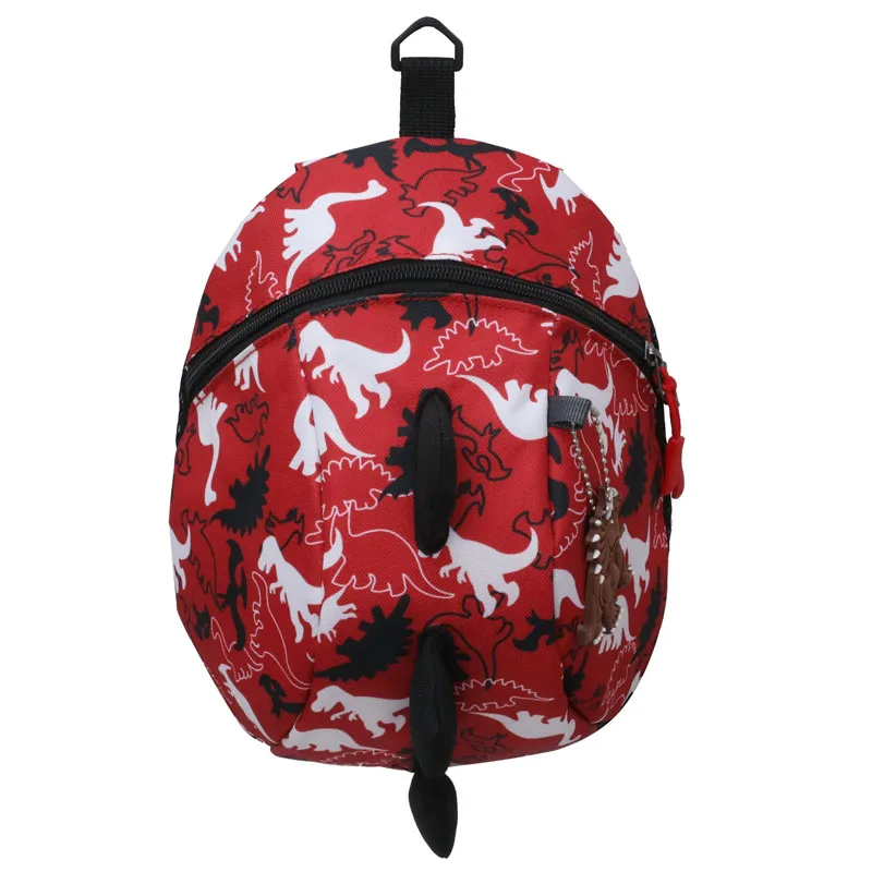 Summer New Baby Safety Harness Backpack Kids Anti-lost Bag Dinosaur Print Children Comfortable Schoolbag Toddler Walking Keeper