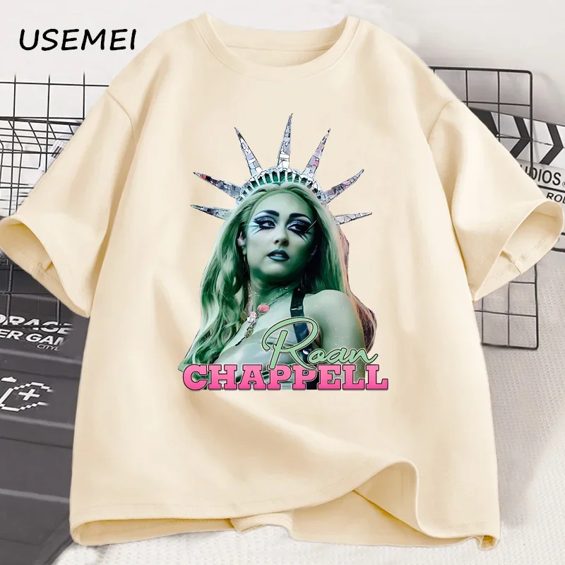 Футболка Chappell Roan лесбийская футболка для мужчин и женщин Повседневная рубашка в