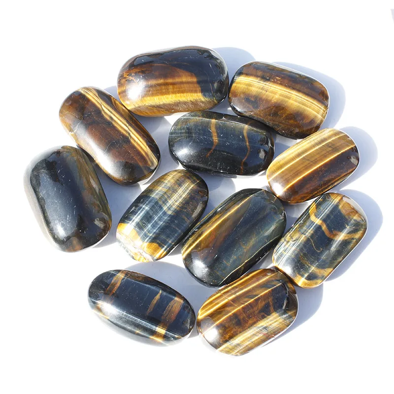 

1 кг натуральный желтый синий тигровый глаз