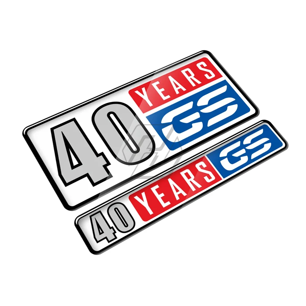 Для BMW Motorrad 40 лет GS наклейка R1200GS R1250GS F850GS F800GS 3D на мотоцикл