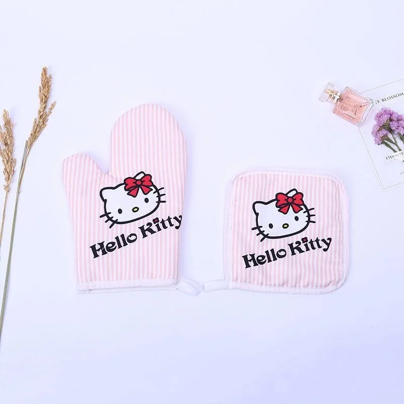 

MINISO Санрио Hello Kitty рукавицы для микроволновки