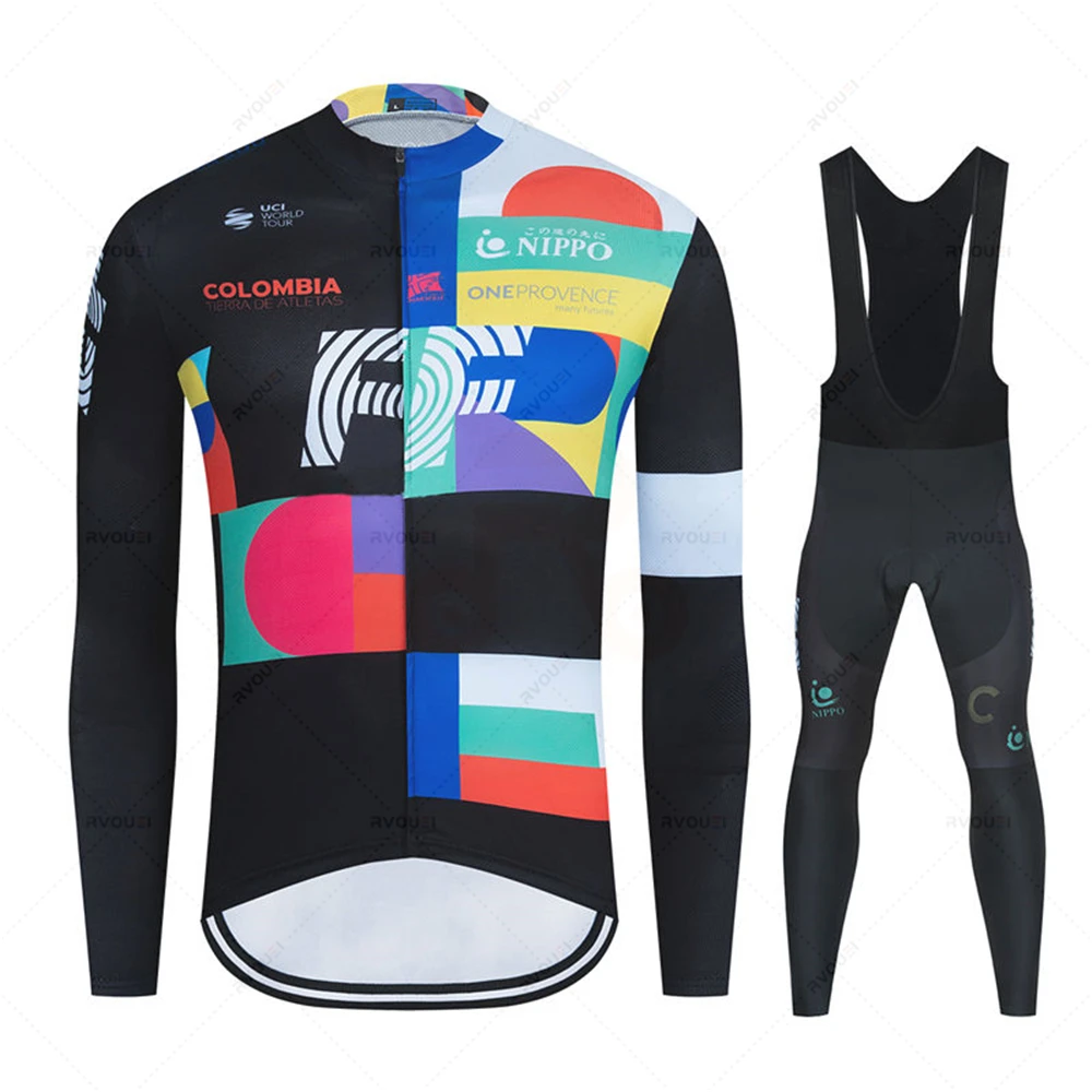 Велосипедная форма мужская весна-осень с длинным рукавом