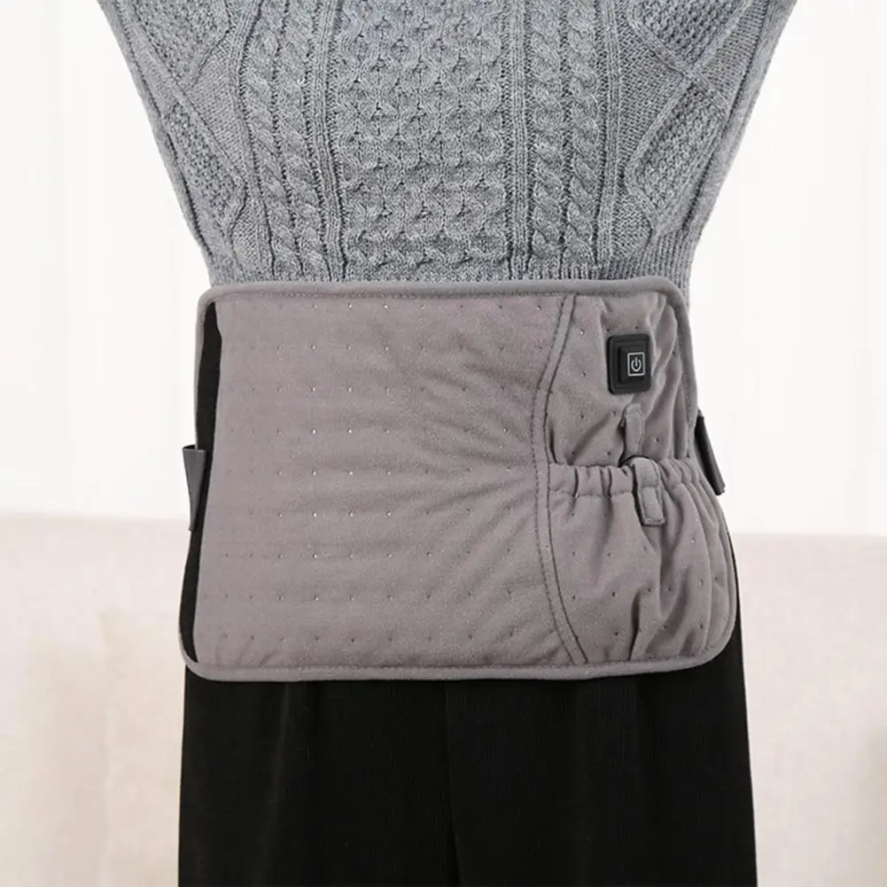 

Heating Pad Waist Elastic Strap Large Heating Range USB Charging Soft Touch Waist Wrapping Heating Pad Lumbar