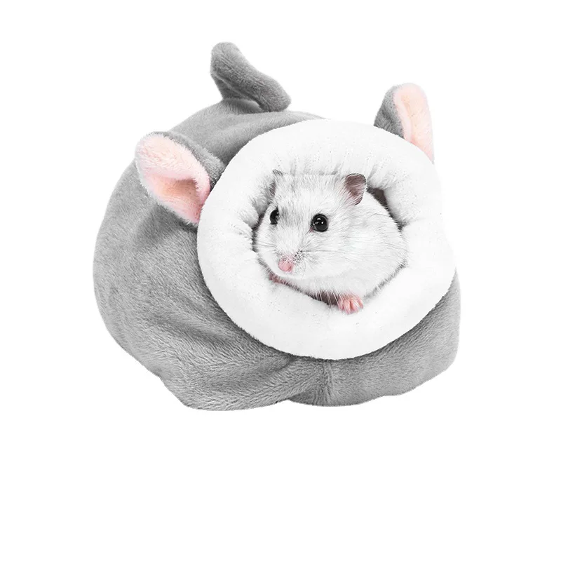 

Soft Plush Winter Warm Cute Hamster Cotton House Small Animal Nest Guinea Pig Squirrel Mice Rat Sleepping Bed Keep Warm Nest