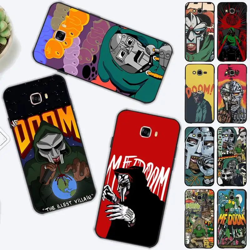 

M-MF DOOM Rapper Phone Case for Samsung J 2 3 4 5 6 7 8 prime plus 2018 2017 2016 core