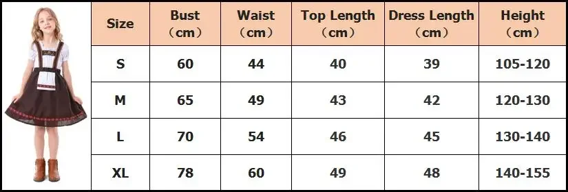 Детский костюм Октоберфеста для девочек нарядное платье пиво горничная парад