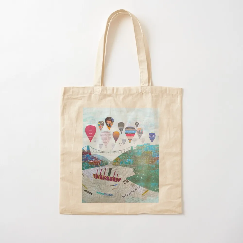 Вау! Большая сумка Bristol милая сумка-мешочек женская для покупок 2025 холщовая с