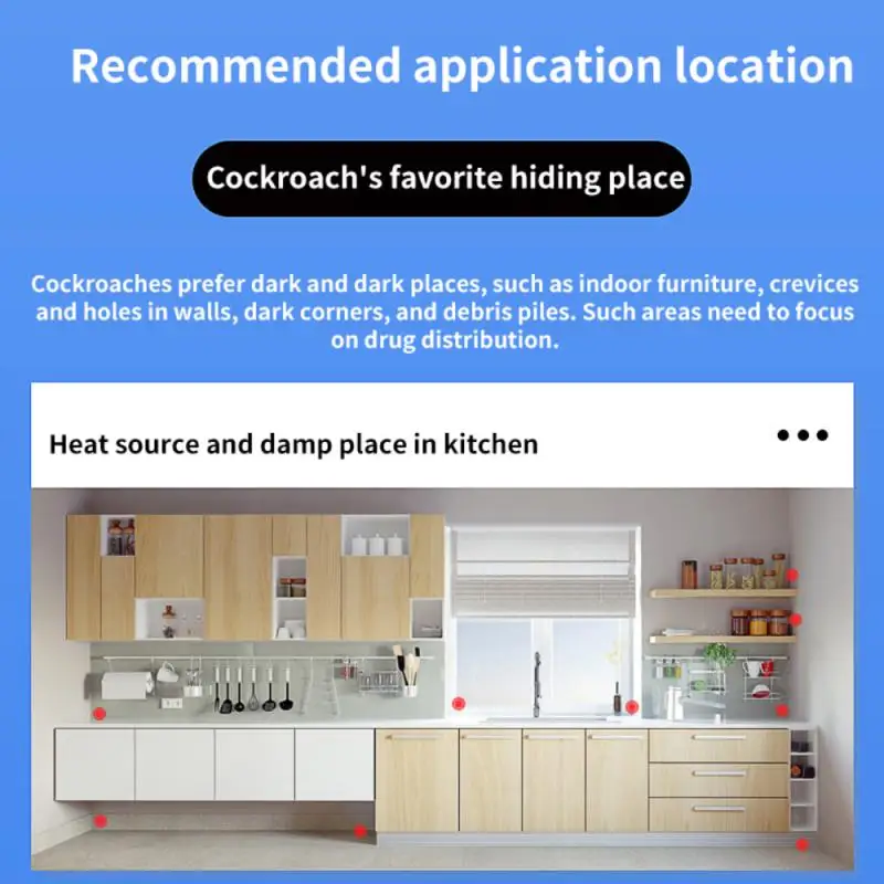 20 шт. клейкая приманка для уничтожения тараканов лекарственная насекомых