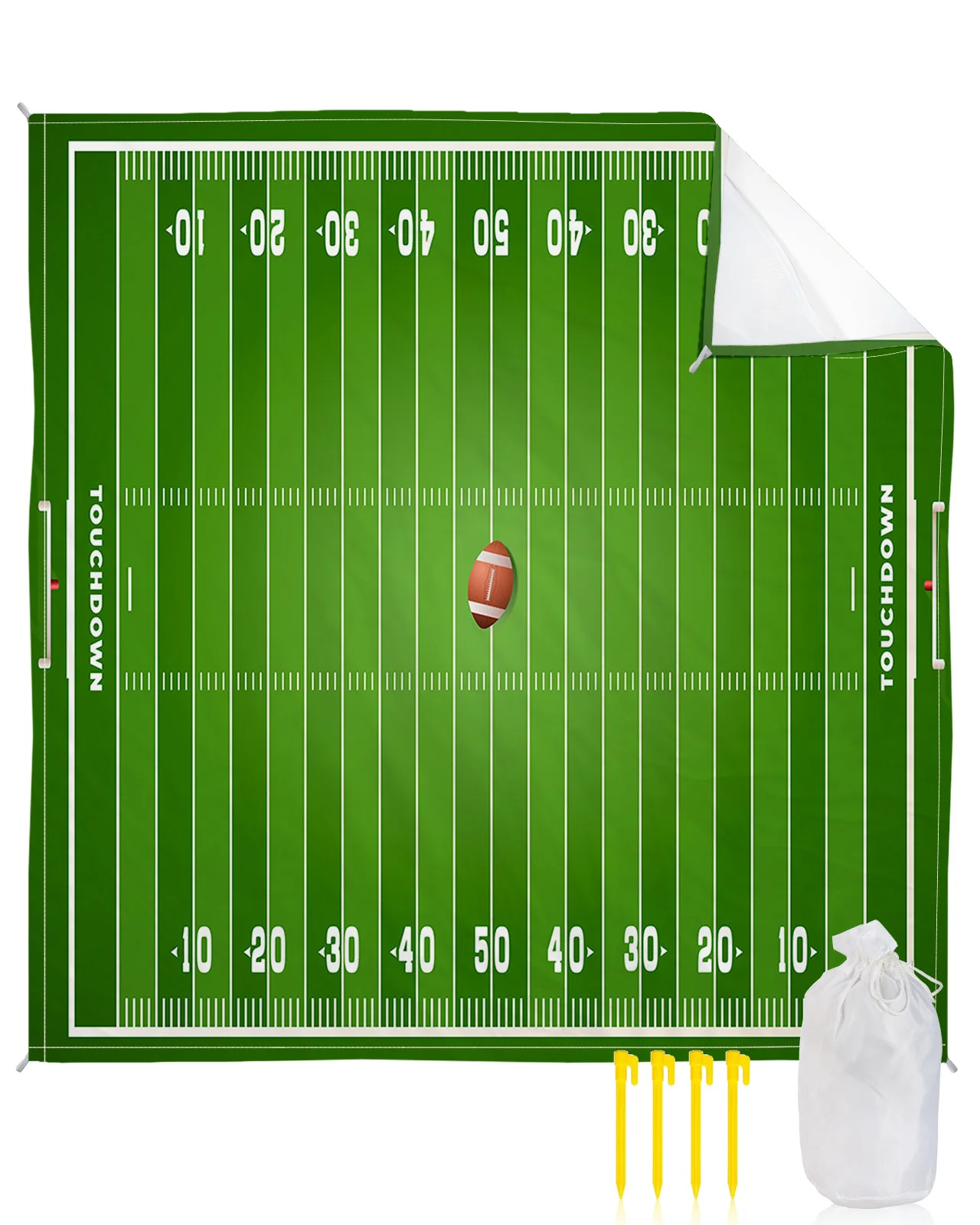 

Sports Field Waterproof Beach Mat Sand Free Mat Beach Towel Blanket Outdoor Travel Picnic Mat