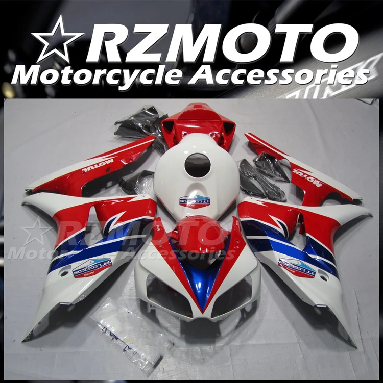 

Injection Mold New ABS Motorcycle Fairings Kit Fit for HONDA CBR1000RR 2006 2007 06 07 Bodywork Set Red Blue HRC