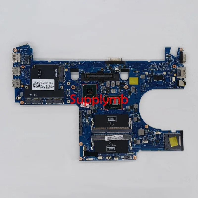 CN-0Y3DFX 0Y3DFX Y3DFX 6050A2428801-MB-A01 i5-2520M CPU для Dell Latitude E6220 материнская плата ноутбука