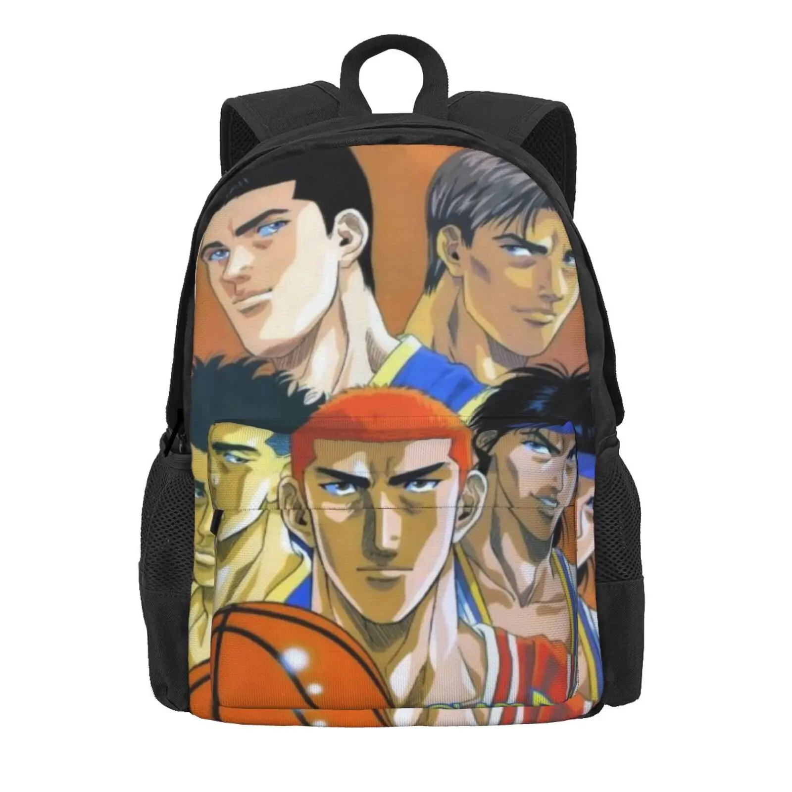 

Школьные ранцы Slam Dunk 12 для женщин, сумка на плечо, мужской аниме рюкзак, женская сумка