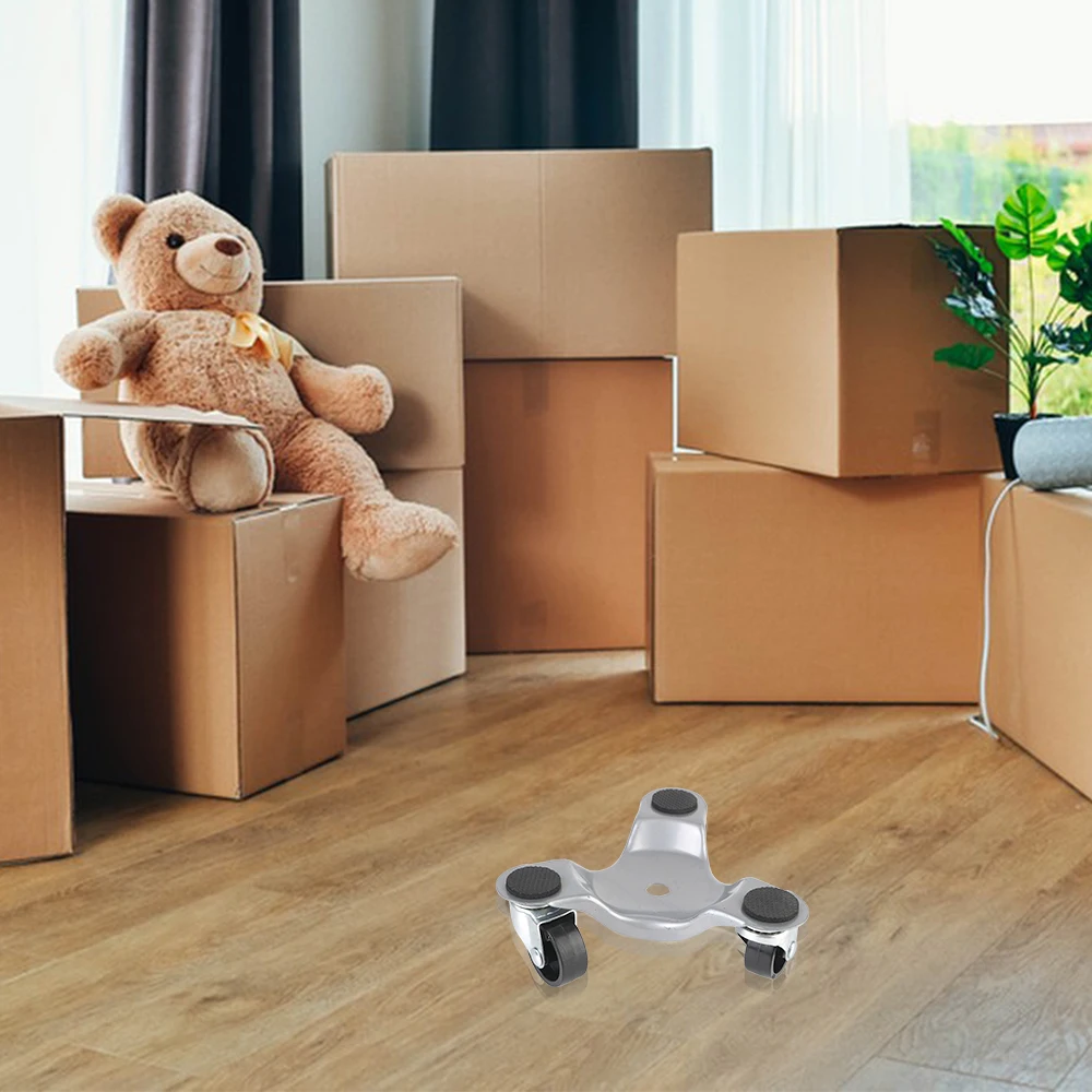 Передвижная треугольная железная операторская тележка 3 колеса