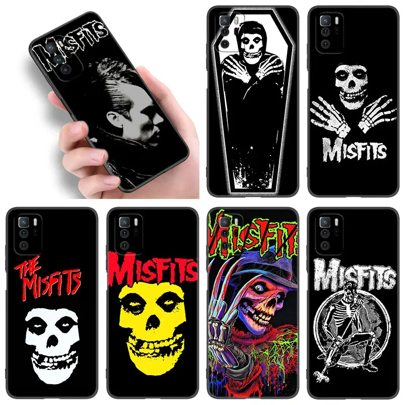 Чехол для телефона The Misfits, черный чехол с рисунком Гленна Данцига для Xiaomi Redmi Note 7, 8, 9, 10 Lite, 11, 11E, 11T, 12 Pro, 11S, 4G, 10T, 5G 8T, 9S, 10S