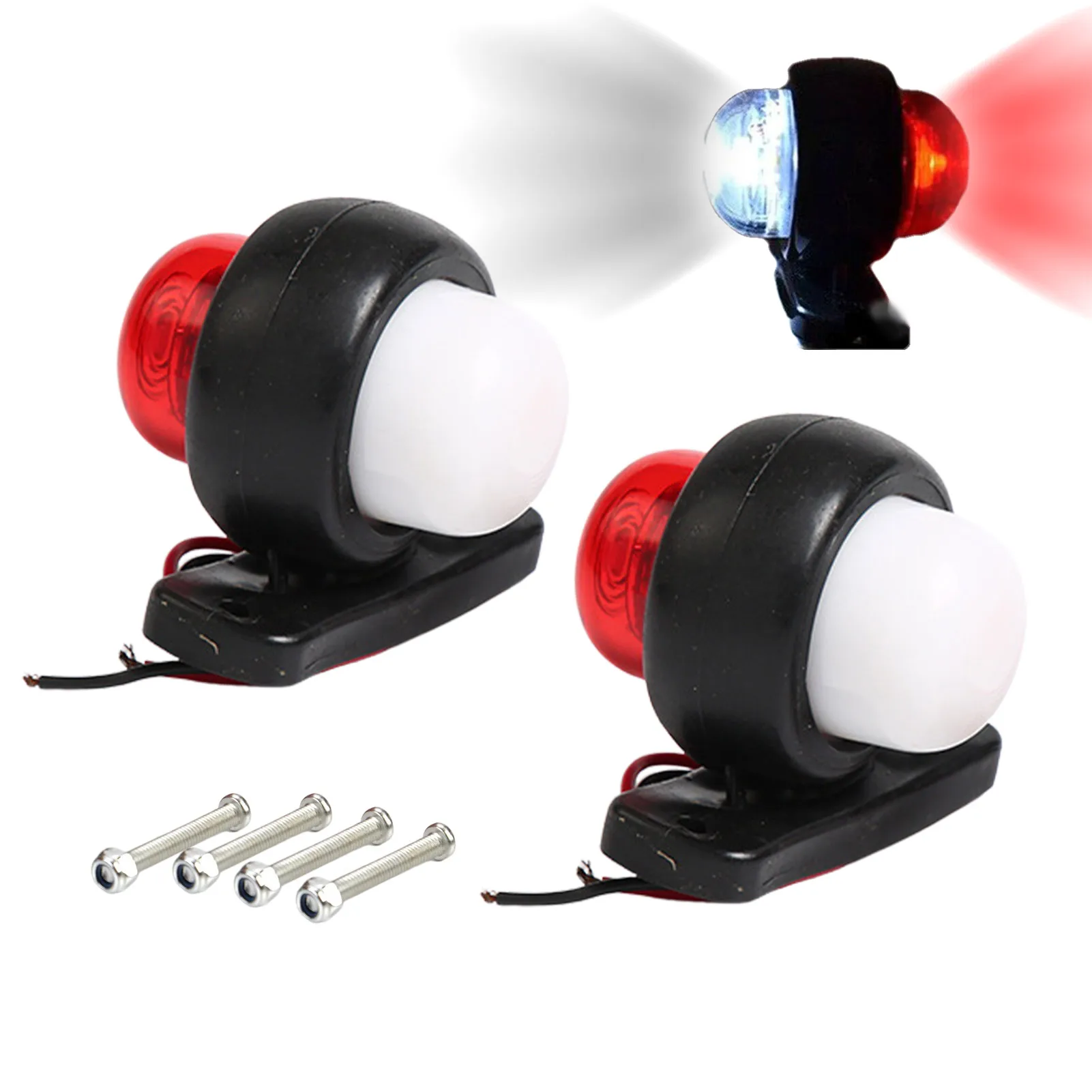 

2 шт., светодиодсветодиодный передние и задние габаритные огни