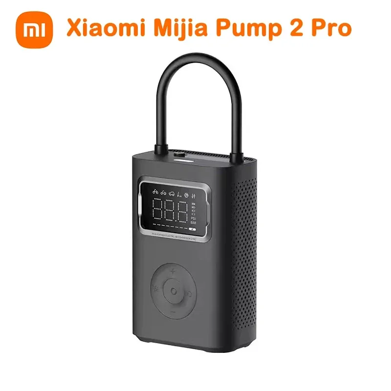 

Портативный Электрический воздушный компрессор Xiaomi Mijia 2 Pro Speed Boost, миниатюрный светодиодный мультиинструмент для накачки сокровищ 2024 psi Type-C