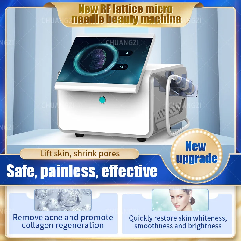 

2023 High-end Portable Facial beauty equipment radio frequency fractional microneedle machine stretch mark Acne Removal