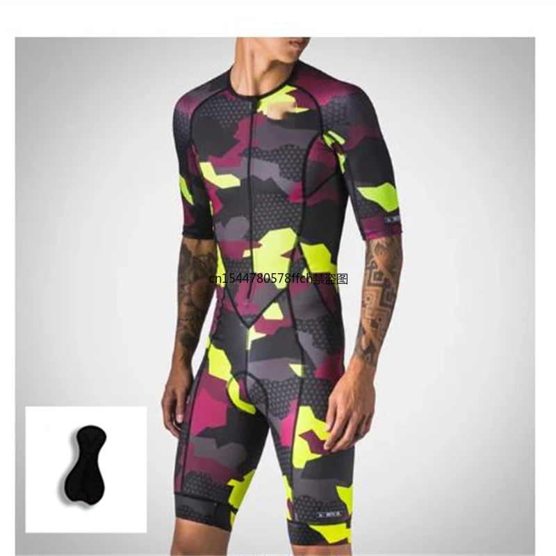 

2022 Wholesale Custom Sublimation Spandex Breathable Triathlon Clothing Men Triathlon Suit, Men Triathlon Cycling Suit Jumpsuit