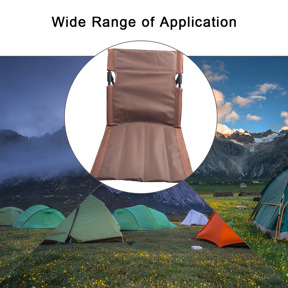 

Portable Beach Chair Backrest Cushion 42*39*37cm Beach Chair Breathable Material Polyester Fiber Portable High Quality