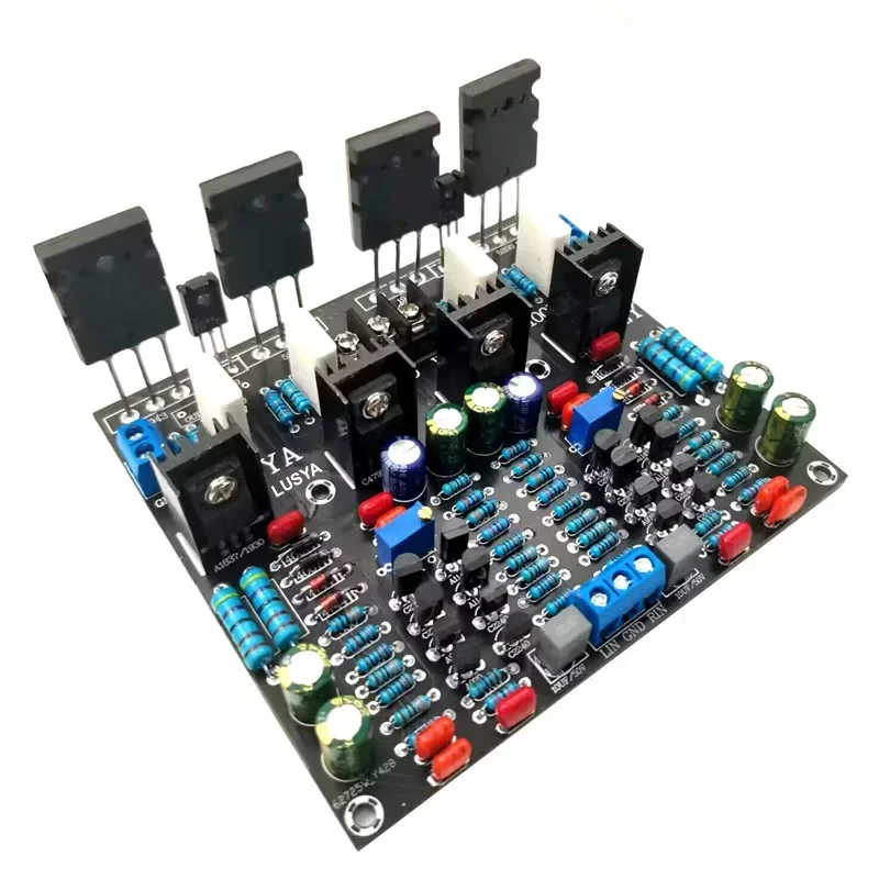 2SC5200 + 2SA1943 DC 20-90 в 200 Вт двойной 100 стерео мощность трубки HiFi аудио усилитель доска