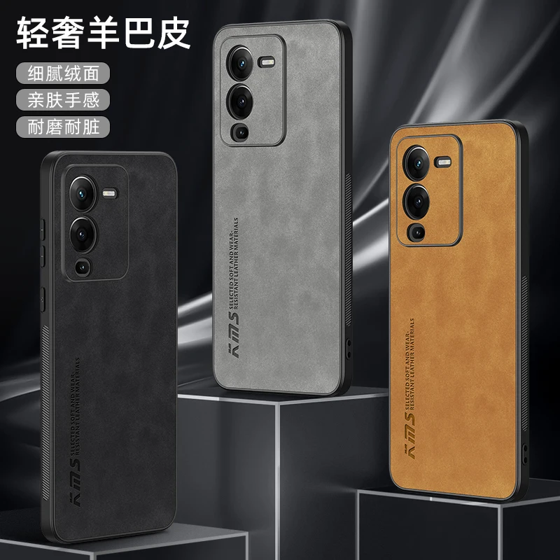 Роскошный оригинальный кожаный противоударный чехол для VIVO S15E S15 E защитный