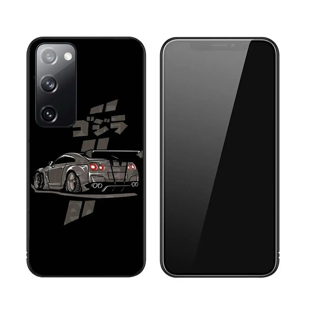 Japan JDM Nissan Sports Car Soft Phone Case Fashion For Samsung Galaxy S23 S21 S10 S30 S20 S22 S8 S9 S30 Pro Plus Ultra Fe Cover