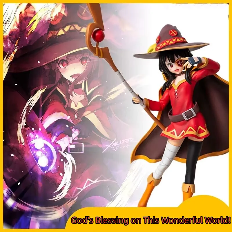 KONOSUBA – MEGUMIN ACTION FIGURE DA 20CM CON BOX ORIGINALE 1