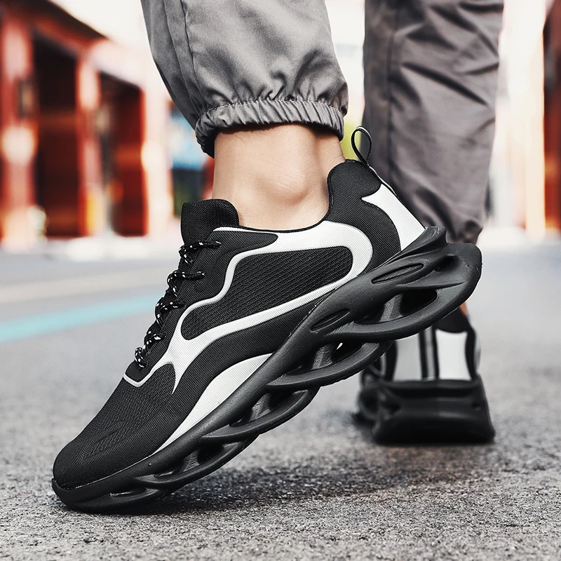 2022 мужские кроссовки Дышащие для бега Уличная спортивная обувь Модные удобные