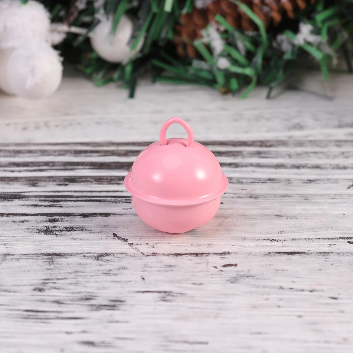 50 шт. миниатюрные рождественские украшения металлические колокольчики круглые