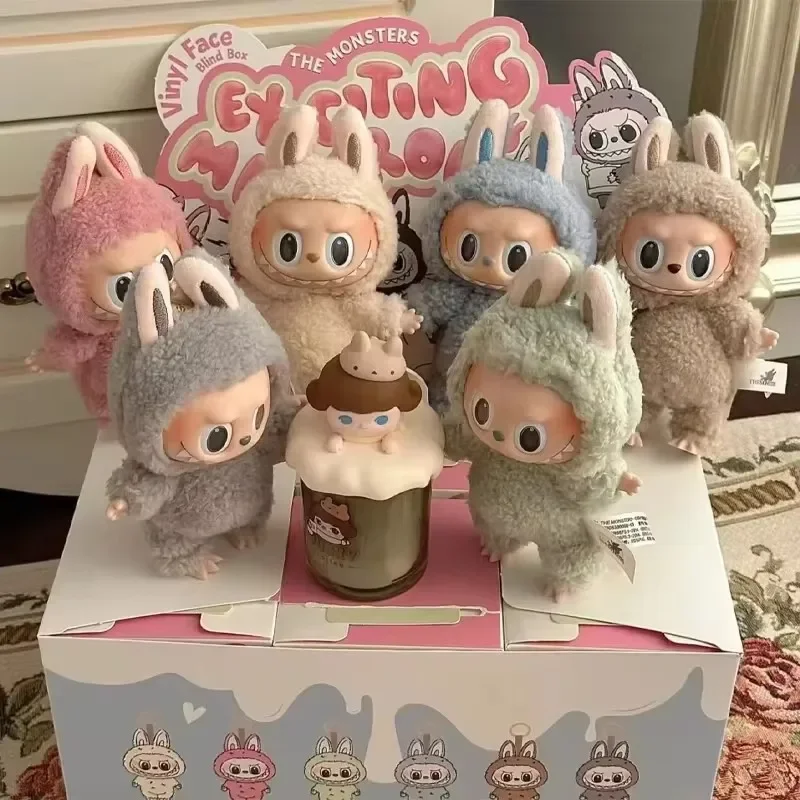 Высококачественная милая коробка Labubu The Monsters игрушки кардические макароны Kawai Guess
