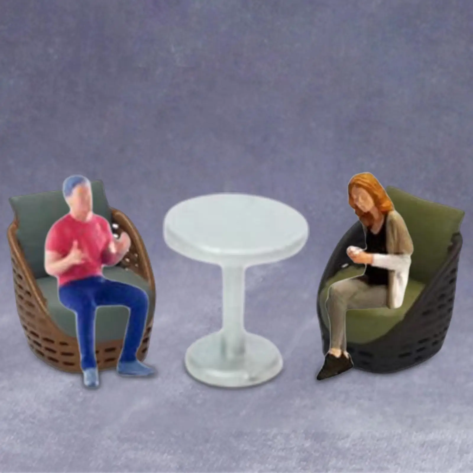 

Экшн-фигурки 1/64, миниатюрная коллекция, реалистичные фигурки персонажей для творчества, декор для кукольного домика, реквизит для фотосъемки