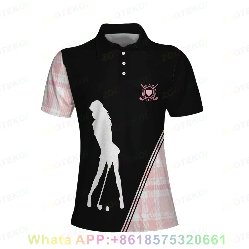 New Women's Golf Shirt Quick-drying Breathable Polo Shirts Short Sleeve Top Golf Wear Sports Fashion Football Polo T-shirt