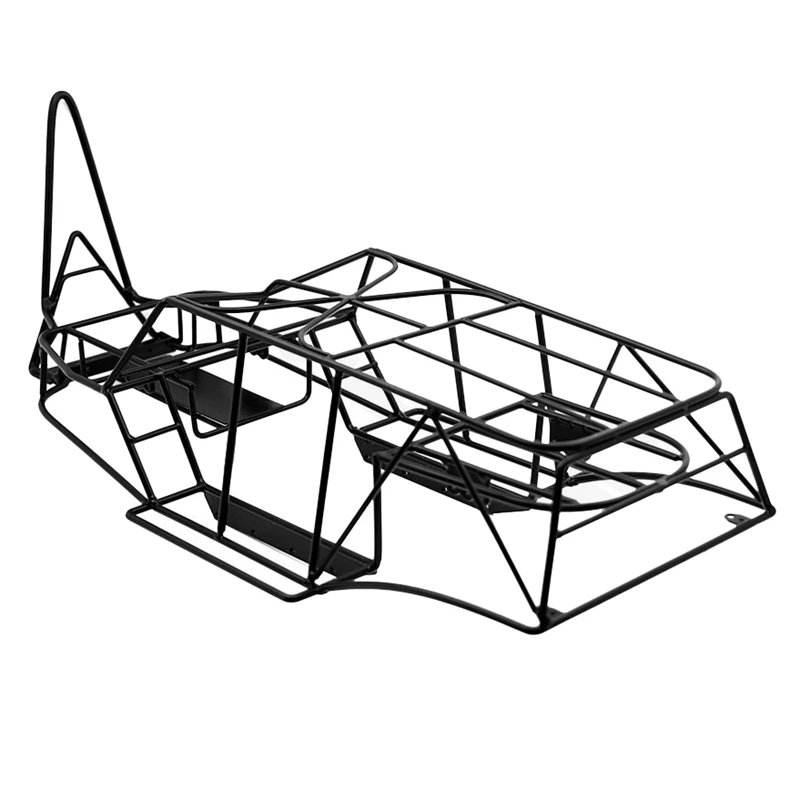 

RC Vehicle Frame RC Car Accessory Black Metal Roll Cage Chassis Frame For Axial Wraith 90018 1/10 Scale RC Car