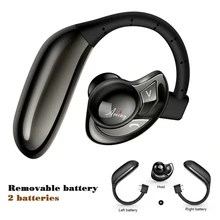 AMINY Bluetooth Earbuds HIFI Ear Hook Earpiece,28 Hrs Playing Time V5.2 Wireless Bluetooth Headphones with Noise Cancelling Mic