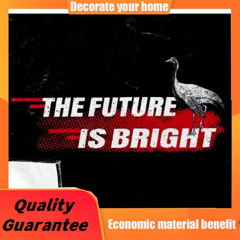 

Lightweight the Future Is Bright Printing Fleece Warm Soft Cozy Throws Blanket throw blanket for sofa