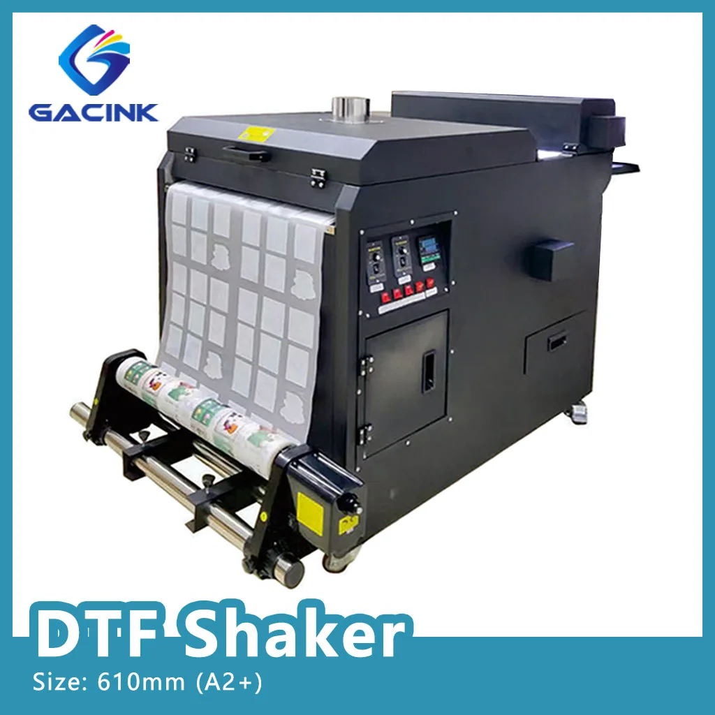 

A2 DTF Powder Shaker Shaking & Baking For DTF PET Film Heat Transfer Powder Shaker A2+ For White Ink Digital Printer 610mm Shake