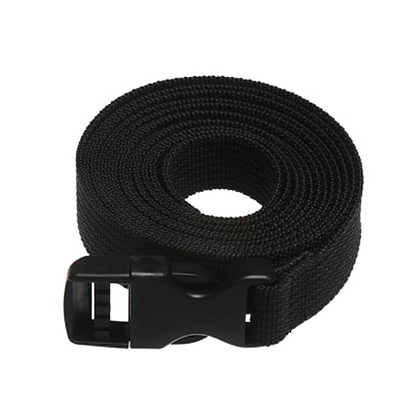 Travel Tied Nylon Cargo Tie Down Luggage Black Durable Lash Belt Strap With Cam Buckle Travel Kits Outdoor Camping Tool images - 6