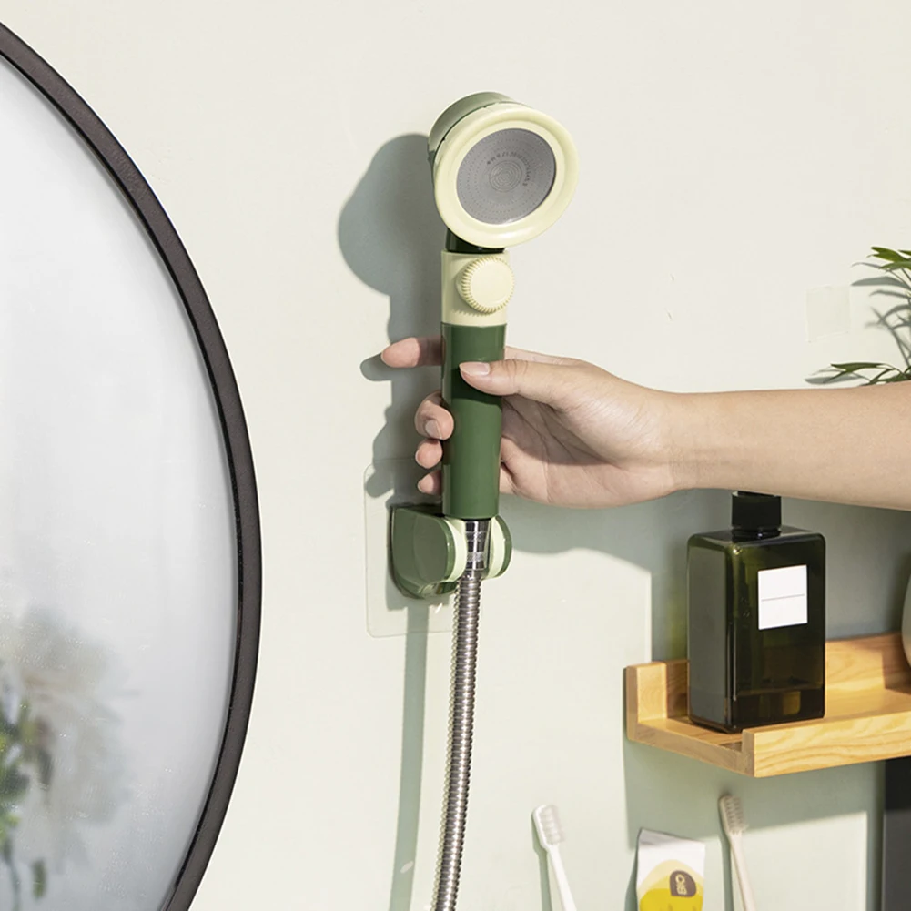 

Shower Head Bathroom Accessories Water Saving Space ABS Spray Handheld Shower Nozzle Sprayer Head for Home Hotel