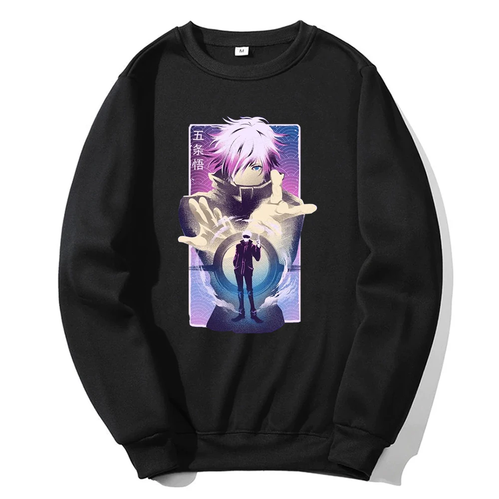 

Jujutsu Kaisen Sweatshirts Japan Cartoon Anime Mens Hip Hop Print Sweatshirt Hoodie Fashion Cool Clothes Unisex Casual Pullovers