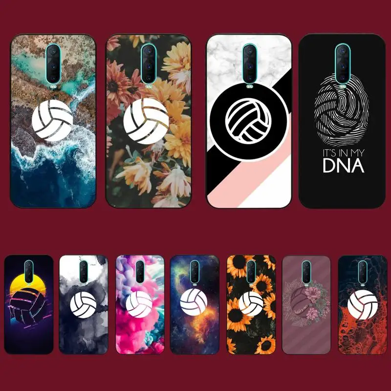 

Volleyball Sport Phone Case for Vivo Y91C Y11 17 19 17 67 81 Oppo A9 2020 Realme c3
