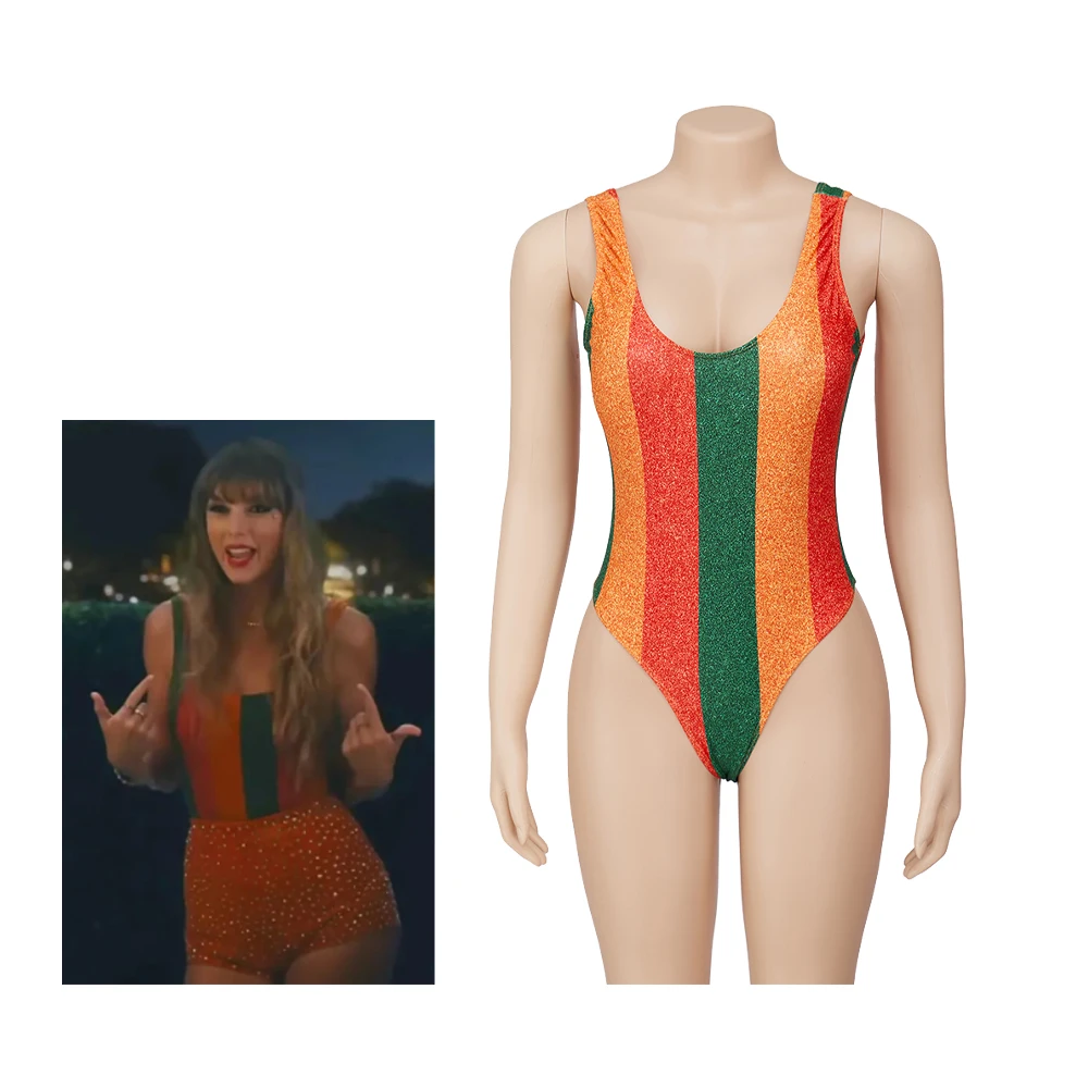 

Taylor Cosplay Costume Jumpsuit MV Anti-Hero Women Girls Roleplay Fantasia Outfits Halloween Carnival Party Disguise Costume