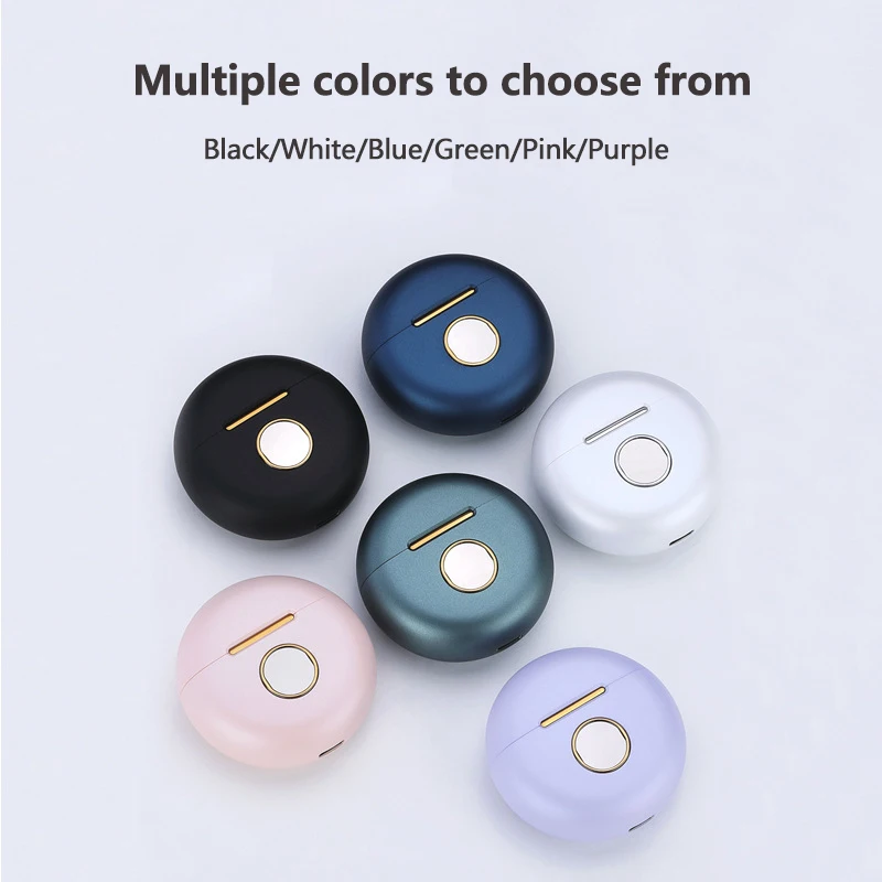 

DISOUR 2023New Wireless In-Ear Headphone Subwoofer HiFi Stereo Muisc Digital Display Earphones Smart Touch Noise Cancel Headset
