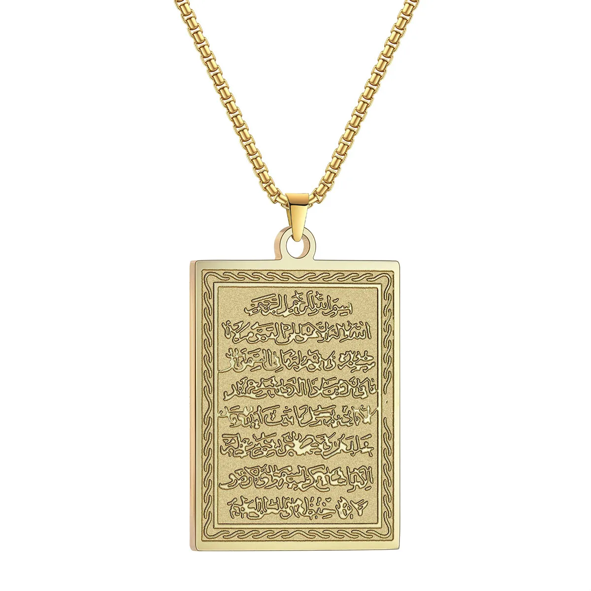 CHENGXUN лазерная резка изысканное ожерелье из нержавеющей стали с именем